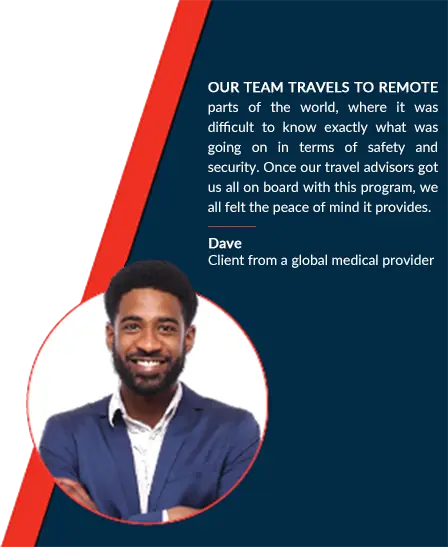 Customer quote in regards to the risk management program